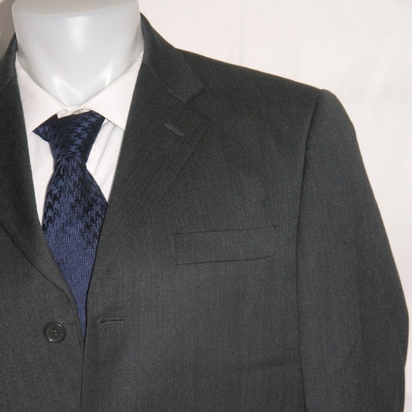 Dolce & Gabbana Three Button Flat Front Suit 40R - Picture 1 of 10